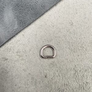 8mm Nickel D-Ring