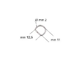 11mm Nickel D-Ring - (Pack of 20) - Image 4