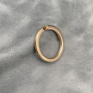 22mm Gilt Spring Ring