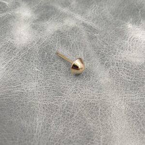 9mm Gilt Bottom Dome