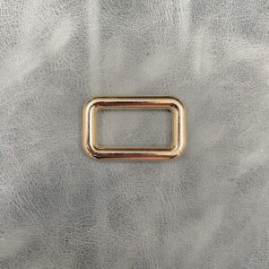 30mm Gilt Square Ring