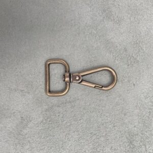 20mm Antique Brass Dog Clip