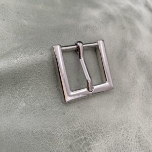 25mm Square Nickel Buckle
