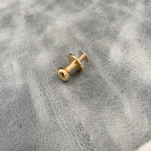 7.9mm Gilt Post/Holster Stud