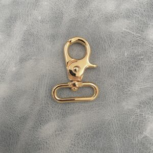 25mm Gilt Dog Clip