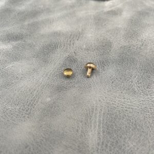 7mm Gilt Rivet - (Pack of 10)