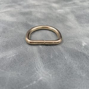 25mm Gilt D-ring