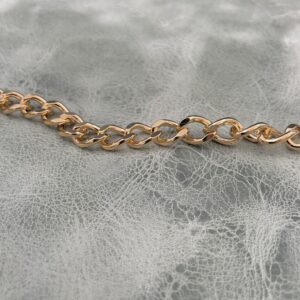 4mm x 7.3mm Gilt Chain