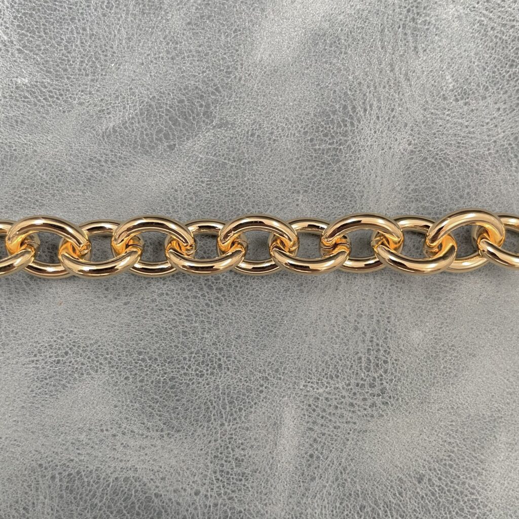5.5mm x 7.5mm Gilt Chain
