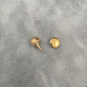 9mm Gilt Dome Rivet
