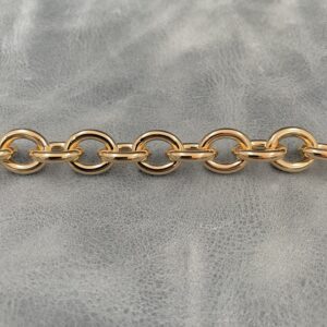 5.5mm x 7.5mm Gilt Chain