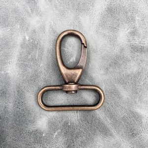 40mm Antique Brass Dog Clip