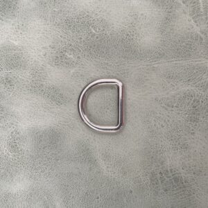 20mm Nickel D-ring