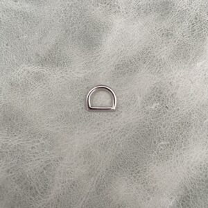 10mm Nickel D-Ring