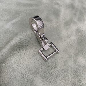 15mm Nickel Dog Clip