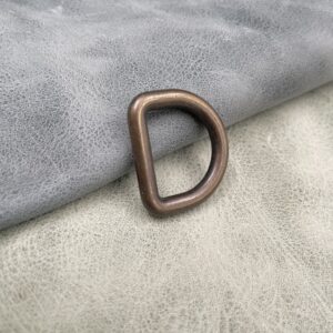 20mm Antique-Brass D-ring