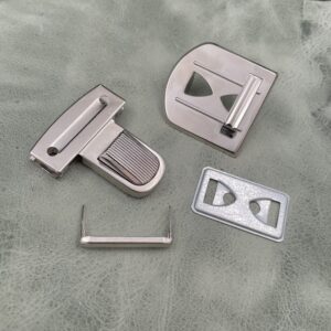 40mm x 52.5mm Nickel Tuck Lock