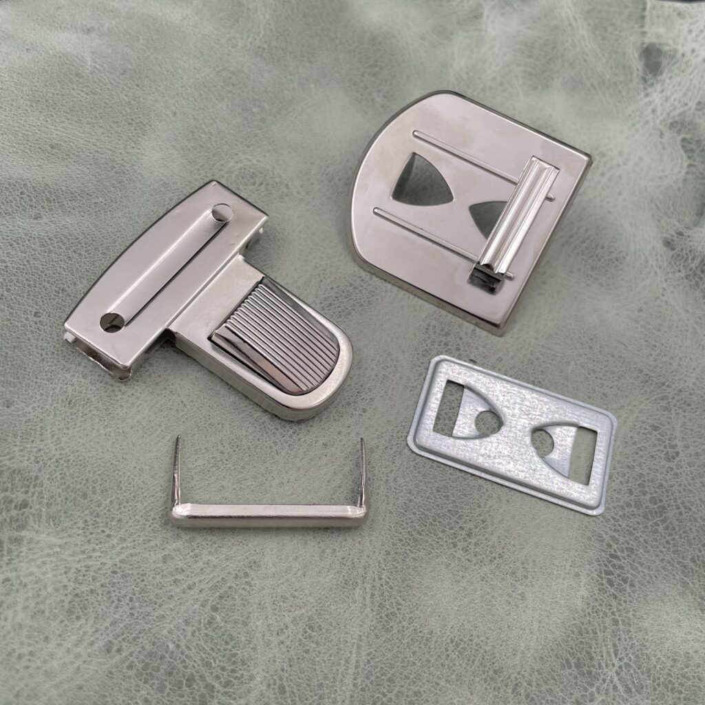 40mm x 52.5mm Nickel Tuck Lock