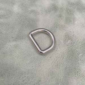 20mm Nickel D-ring
