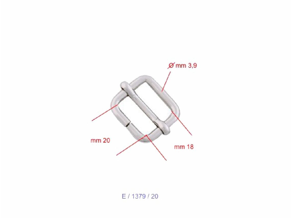 20mm Nickel Adjustable Slider - (Pack of 10) - Image 3