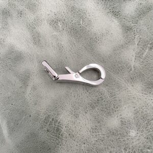 15mm Nickel Dog Clip