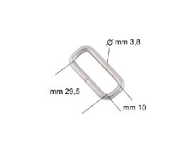30mm Gilt Square Ring - (Pack of 10) - Image 4