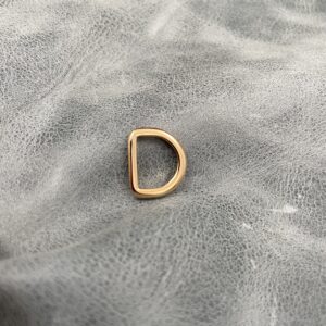 10mm Gilt D-ring