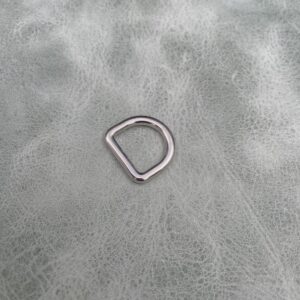 14mm Nickel D-ring