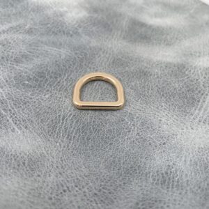 14mm Gilt D-Ring