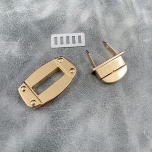 Large Gilt Turn Lock