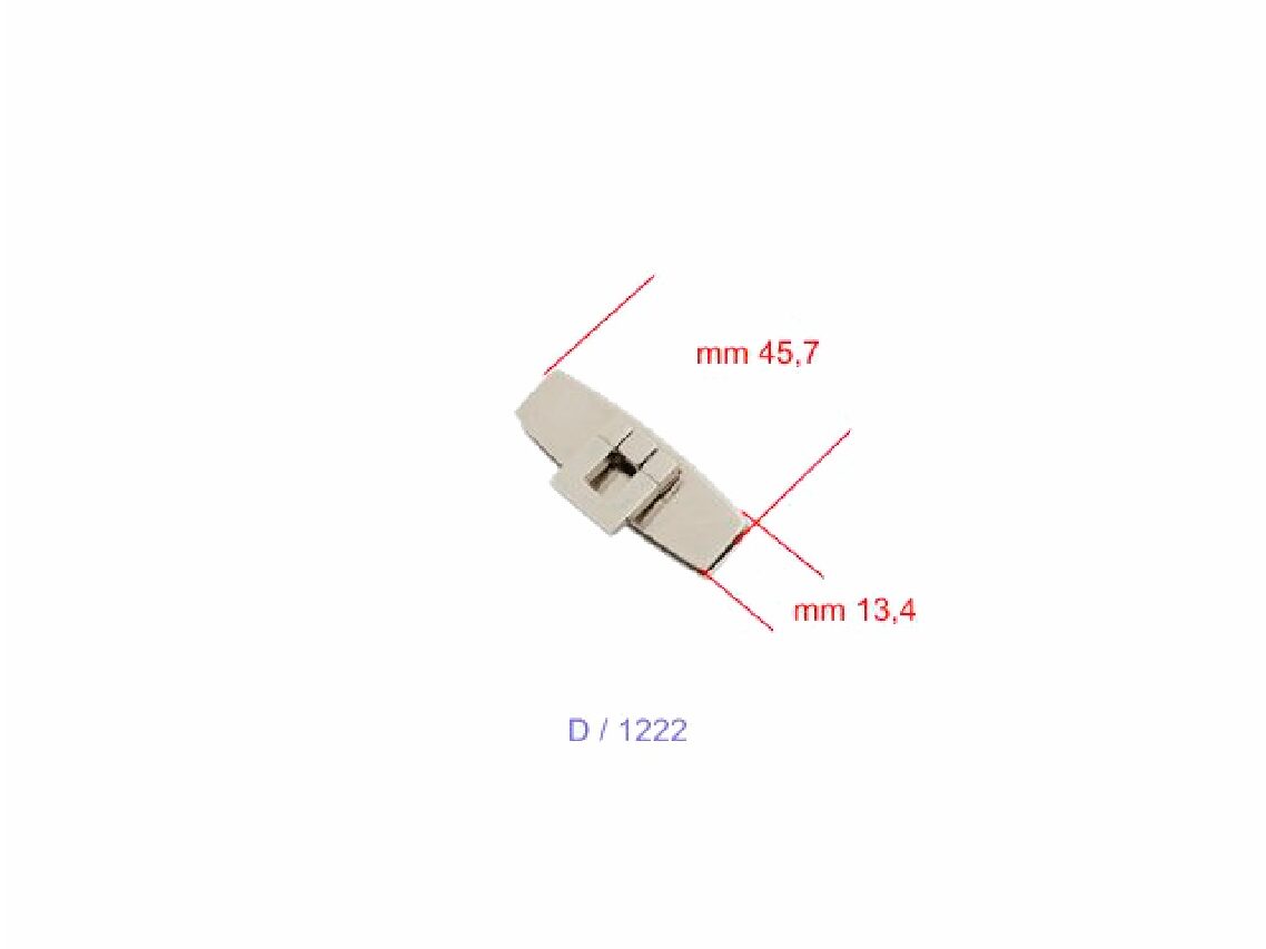 45mm Nickel Lever Lock - (Pack of 1) - Image 4