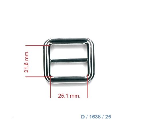 25mm Gilt Adjustable Slider - (Pack of 10) - Image 4