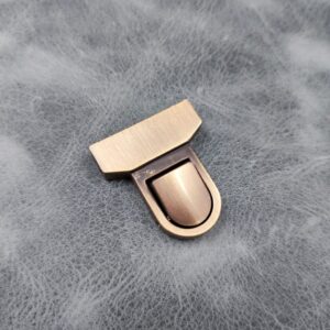 29.7mm Brushed Antique Brass Tuck Lock - (Pack of 1)