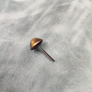 12mm Antique Brass Bottom Dome