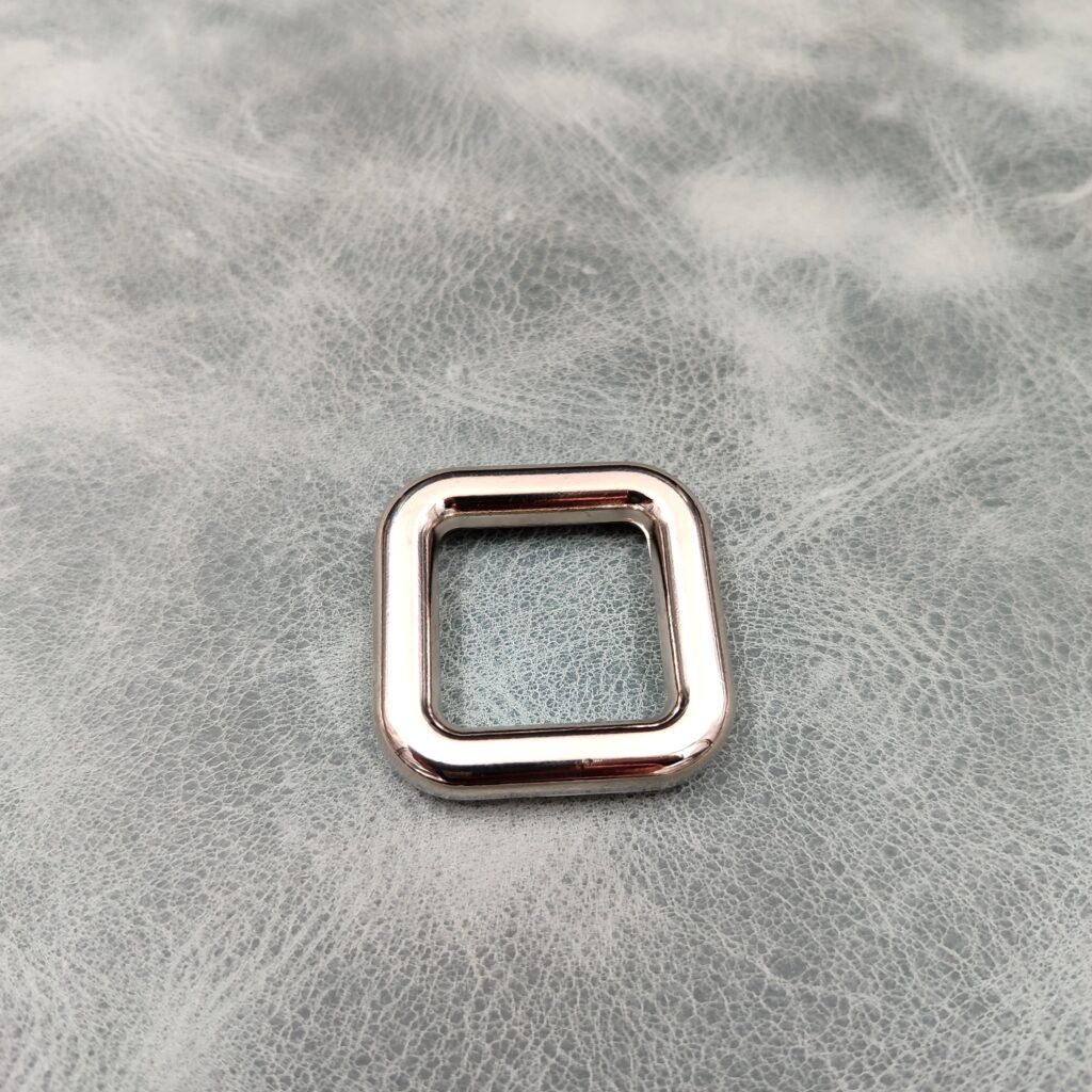 20mm Nickle Square Ring - (Pack of 10) - Image 2