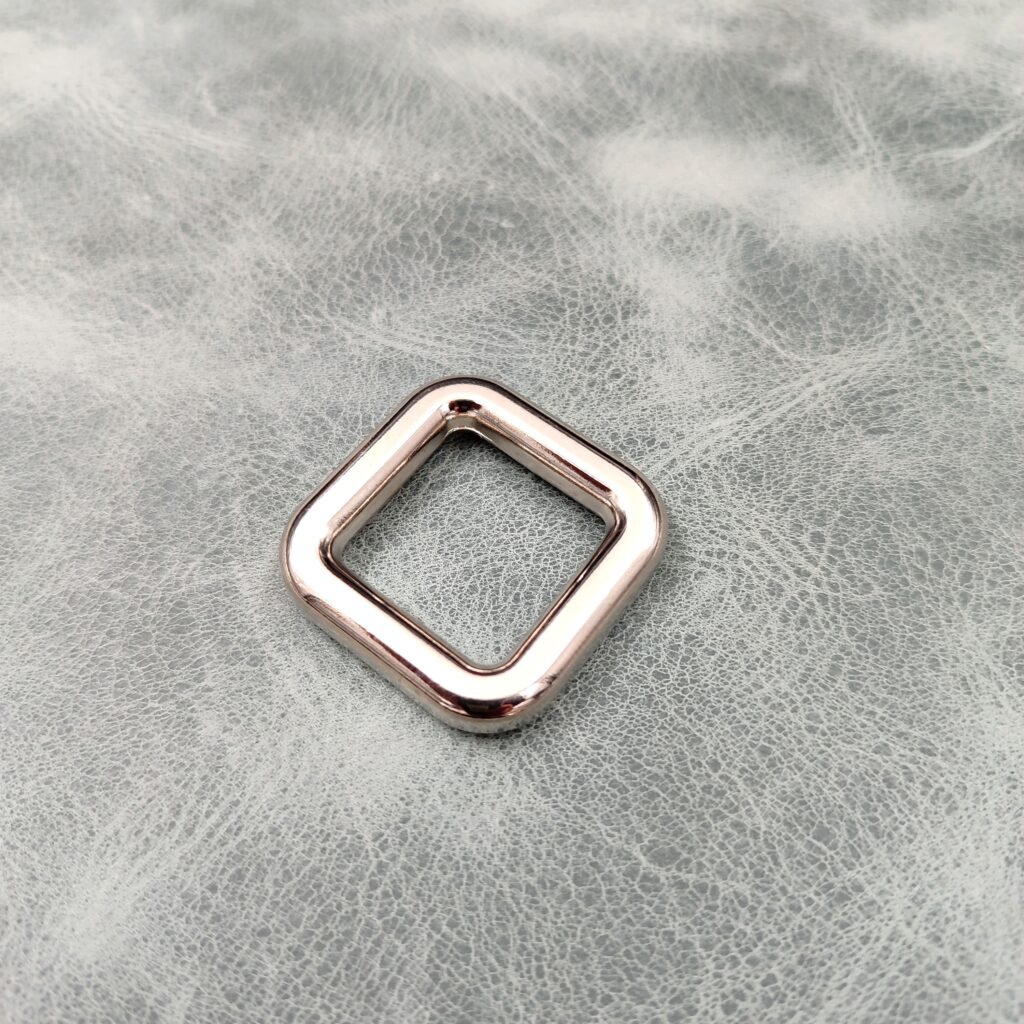 20mm Nickle Square Ring - (Pack of 10)