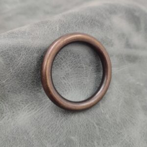 30mm ring with antique brass finish