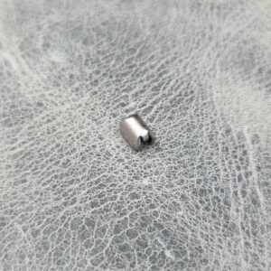 Nickle Zip Stopper / Clamp
