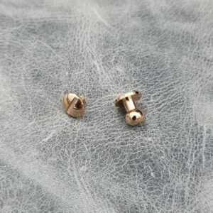 6mm Gilt Post/Holster Stud