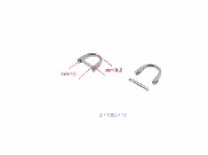 10mm Gilt Handle Holder - (Pack of 4) - Image 4