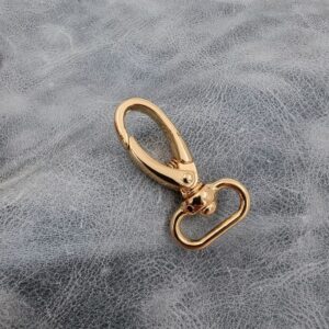 17mm Gilt Dog Clip