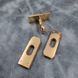 Large Gilt Lock Set - (Pack of 1)