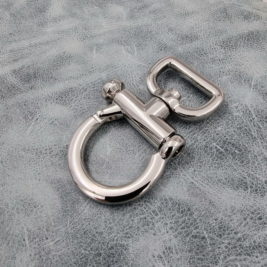 25mm Nickel Dog Clip - (Pack of 2)