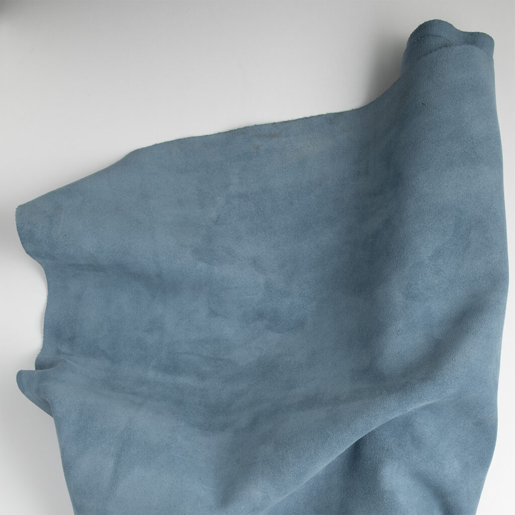 Cobalt Blue Fashion Suede Leather - Image 2