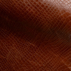 Tan Crocodile Fashion Leather