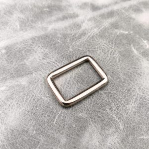 25mm Nickel Square Ring - (Pack of 10)