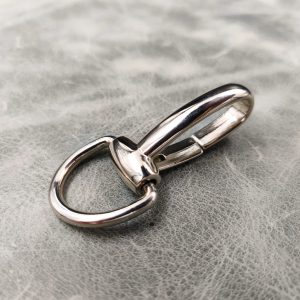 34mm x 14mm Large Nickel Dog Clip - (Pack of 10)