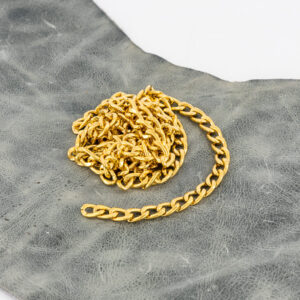 4.8mm x 3.5mm Gilt Chain - (Pack of 1m)