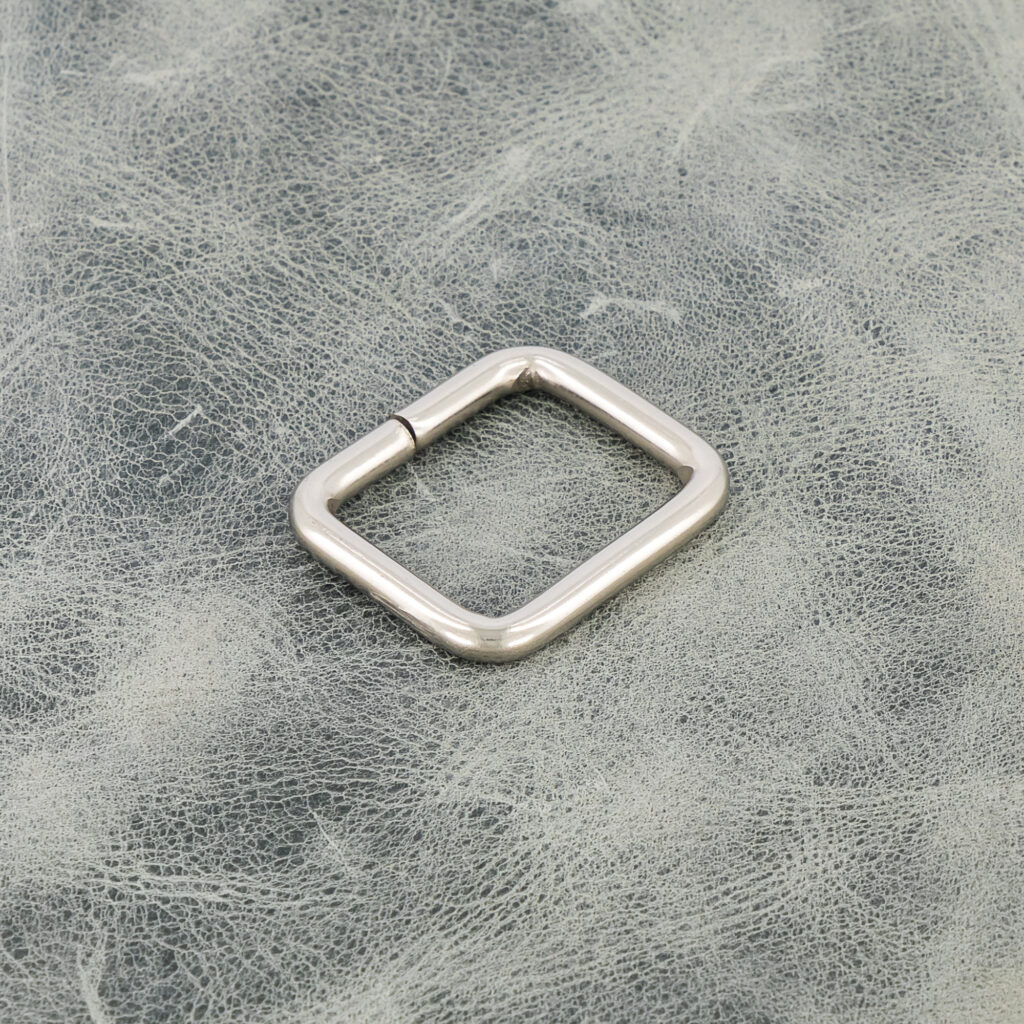 25.5mm Nickel Square Ring – (Pack of 10)